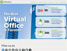 Tablet Screenshot of officeexec.com